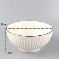 8寸竖纹碗